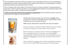 Insects _ Want One? Reading For Deta…: English Esl Worksheets Pdf throughout Insect Reading Comprehension Worksheets