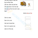 Jan Ran – Reading Comprehension For Kids Worksheet Regarding Year 1 Reading Comprehension Worksheets Liveworksheets
