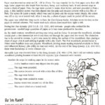 January 20, 2016: Map Test: Reading Ancient China Achievements Intended For Ancient China Reading Comprehension Worksheets