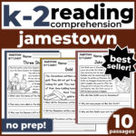 K 2 Reading Practice 1St 2Nd Grade | Jamestown Settlement Passages Pertaining To Jamestown Reading Comprehension Passages Worksheets