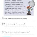 Ks1 Year 1 English Targeted Reading Comprehension Stretch With Answer Ages  5 6 For Ks1 Comprehension Worksheets