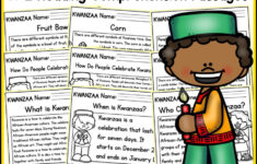 Kwanzaa Holidays Reading Comprehension Passages K-2 | Madeteachers pertaining to Kwanzaa Reading Comprehension Worksheets