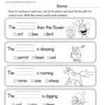 Learning To Read Worksheet   Free Printable, Digital, & Pdf With Reading Comprehension Preschool Worksheets