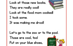 Let'S Go Phonics Reading Comprehension Story Worksheet - Oo Sound throughout Have Fun Reading Comprehension Worksheets