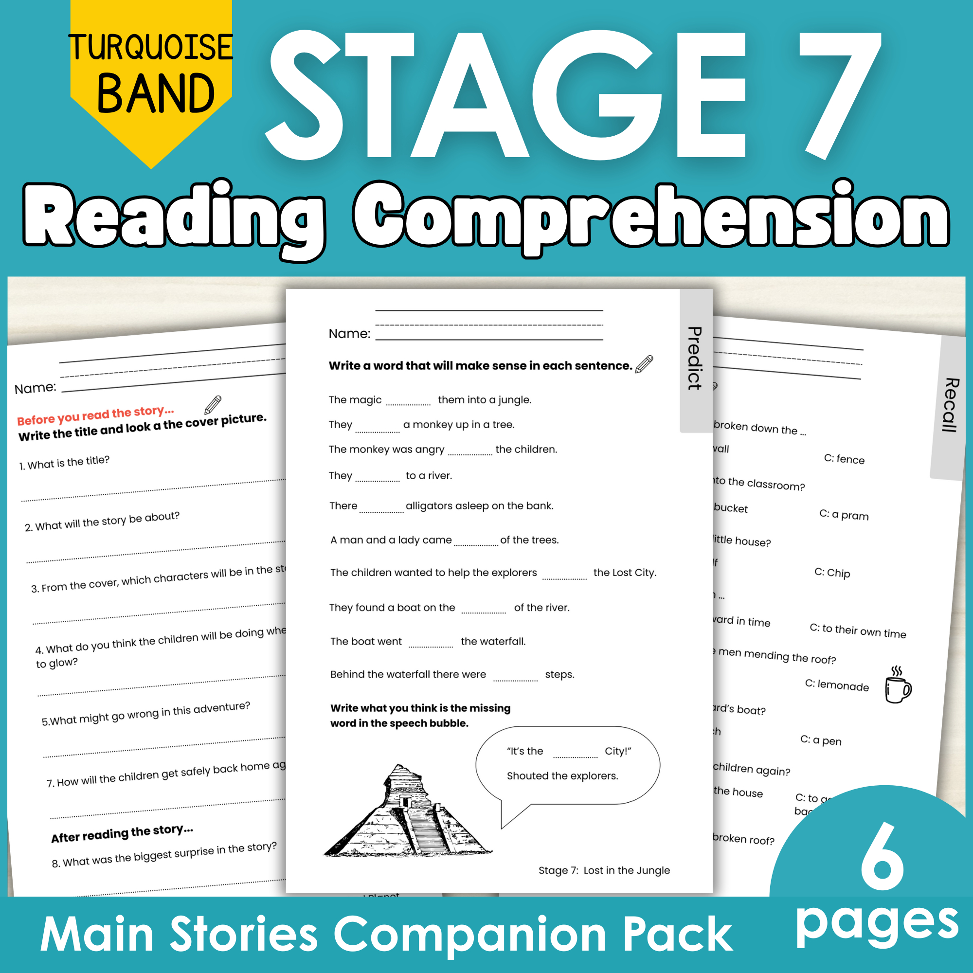 Leveled Reading Comprehension Worksheets Level 7 – Connect Kids Ela pertaining to Grade 7 Children Short Stories Worksheets