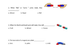 Magnetism And Electricity 4Th Grade Worksheets Online inside Science Reading Comprehension Worksheet Magnetism and Electricity
