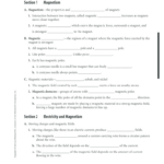 Magnetism Worksheets For Middle School 2025 Throughout Reading Comprehension Worksheet Magnetism Answer Key