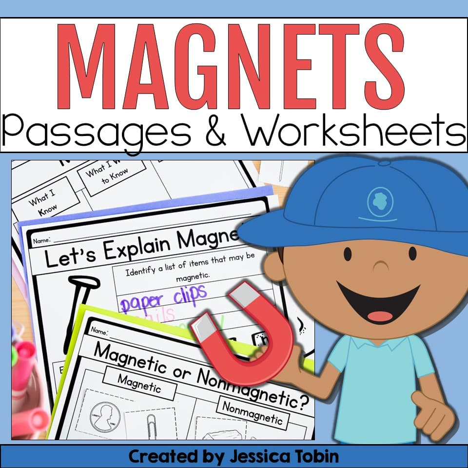 Magnets Worksheets And Reading Activities inside Magnet Reading Comprehension Worksheets