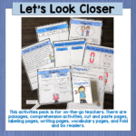 Magnets Worksheets And Reading Activities Pertaining To Magnet Reading Comprehension Worksheets