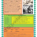 Mahatma Gandhi   Esl Worksheetyasam For Gandhi Reading Comprehension Worksheets
