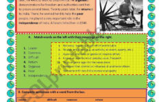 Mahatma Gandhi - Esl Worksheetyasam for Gandhi Reading Comprehension Worksheets