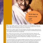 Mahatma Gandhi Reading For Detail (D…: English Esl Worksheets Pdf Inside Gandhi Reading Comprehension Worksheets