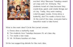 Main Idea Worksheets - Readingvine inside Reading Comprehension Worksheets Main Idea