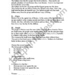 Mexico  A Reading Comprehension Passage   Esl Worksheetlimor Mor With Regard To Mexico Reading Comprehension Text Worksheets