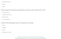 Microscopes: Quiz &amp; Worksheet For Kids | Study inside Microscope Reading Comprehension Worksheet Middle School