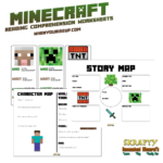 Minecraft Reading Comprehension Worksheets Printable Inside Minecraft Reading Comprehension Worksheets With Questions