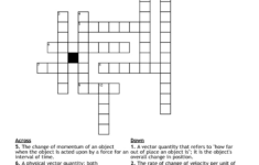 Momentum Crossword - Wordmint with regard to Momentum Reading Comprehension Worksheet