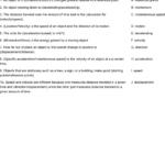 Motion, Aceleration, Speed, And Velocity Worksheet   Wordmint Intended For Speed And Velocity Reading Comprehension Worksheet