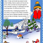 My Winter Holiday   Esl Worksheetali Ali With Winter Holiday Reading Comprehension Worksheets