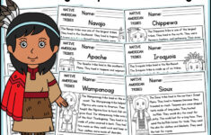 Native American Tribes Social Studies Reading Comprehension with regard to Iroquois Reading Comprehension Worksheets