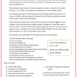 New Year'S Resolutions Reading For D…: English Esl Worksheets Pdf For New Year'S Reading Comprehension Worksheets