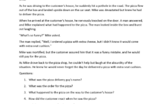 Ninth Grade Reading Comprehension Worksheets | Passages &amp; Question in Reading Comprehension Worksheet For Class 9