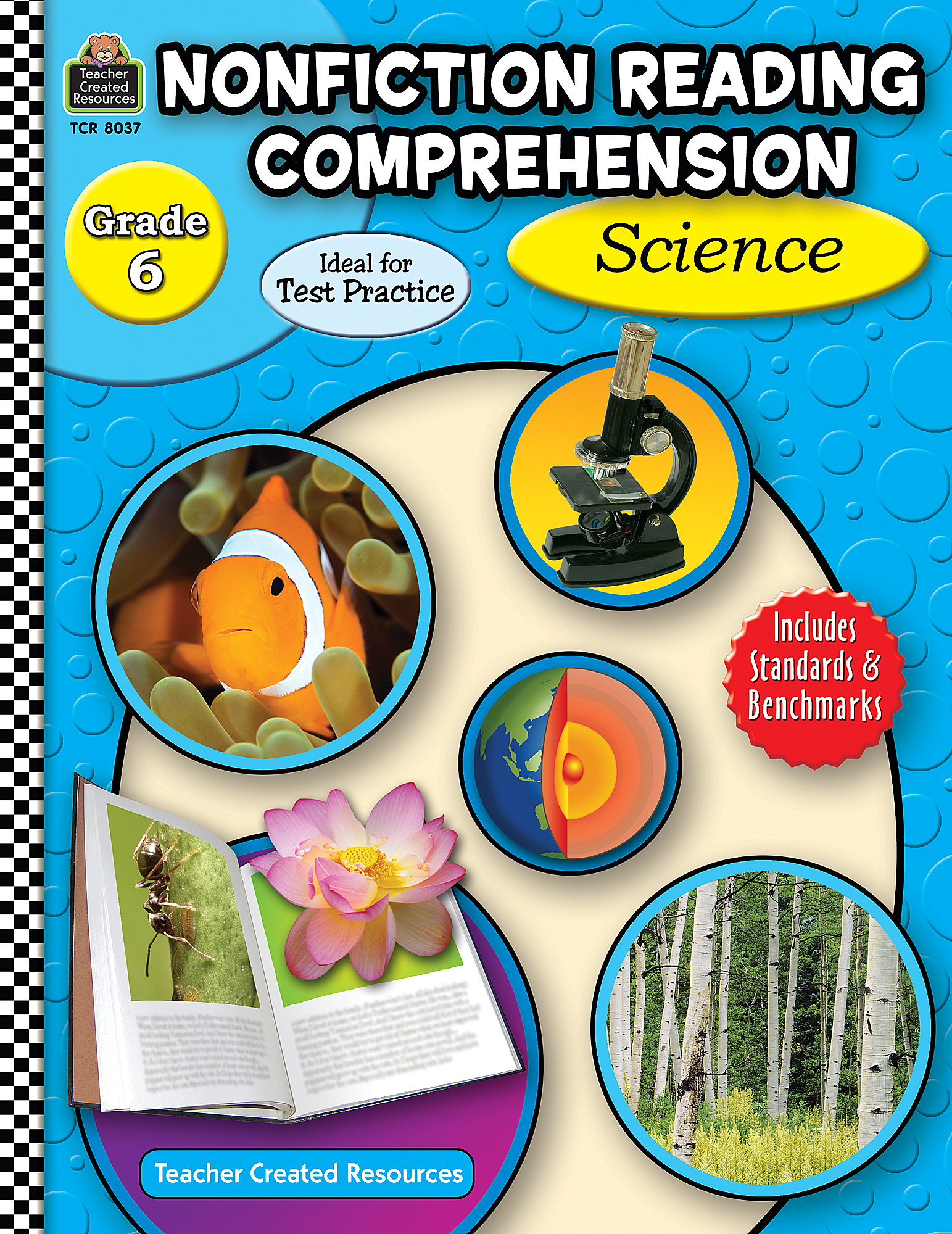 Nonfiction Reading Comprehension: Science, Grade 6 - Tcr8037 throughout 6Th Grade Science Reading Comprehension Worksheets