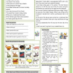 Our School Trip (Farm Animals) Readi…: English Esl Worksheets Pdf In Animal Farm Reading Comprehension Worksheets Pre Primary