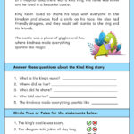 Page 2   Free Printable 2Nd Grade Reading Worksheet Templates | Canva Intended For Fun Reading Comprehension Worksheets