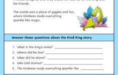 Page 2 - Free Printable 2Nd Grade Reading Worksheet Templates | Canva intended for Fun Reading Comprehension Worksheets