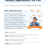 Page 2   Free Printable 2Nd Grade Reading Worksheet Templates | Canva With Regard To 2Nd Reading Comprehension Worksheets