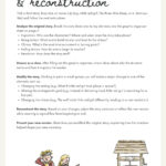 Page 20   Free Custom And Printable Reading Worksheet Templates Intended For Reconstruction Reading Comprehension Worksheet