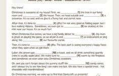 Page 3 - Free, Editable Christmas Worksheet Templates | Canva with regard to Reading Comprehension Worksheet About Christmas