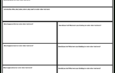 Personal Narrative Templates: Free From Storyboard That in Personal Narrative Reading Comprehension Worksheet