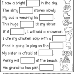 Phonics Worksheets: Discover 8 S Blends Ideas | Reading In Blend Reading Comprehension Worksheets