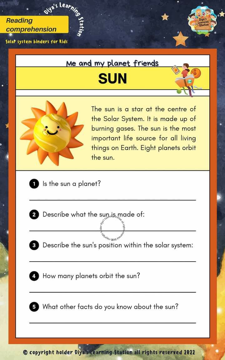 Pinayaan Ali On Me &amp;amp; My Planet Friend | Reading Comprehension regarding El Nino Reading Comprehension Worksheet
