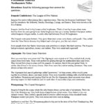 Precolonial America Worksheets | Free History Activities And Pertaining To Iroquois Reading Comprehension Worksheets