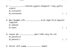 Primary 3 Tamil Topical Exercises - Cpd Singapore Education intended for Tamil Comprehension Worksheets
