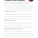 Printable Grade 5 Identifying Problems And Solutions In Reading Regarding Problem And Solution Reading Comprehension Worksheets