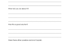 Printable Grade 5 Identifying Problems And Solutions In Reading regarding Problem and Solution Reading Comprehension Worksheets