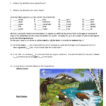 Printable Grade 8 Abiotic Vs Biotic Factors Worksheets Download For Abiotic And Biotic Factors Reading Comprehension Worksheets