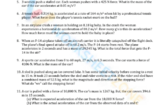 Printable Newton'S Laws Worksheets regarding Newton'S Laws Reading Comprehension Worksheet