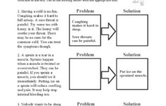 Problem And Solution Worksheet | Text Structure Activity regarding Problem And Solution Reading Comprehension Worksheets