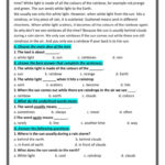 Rainbow Reading For Detail (Dee…: English Esl Worksheets Pdf & Doc Intended For Rainbow Reading Comprehension Worksheet