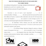 Read And Fill In The Blanks: English Esl Worksheets Pdf & Doc Intended For Fill In The Blanks Reading Comprehension Worksheets