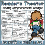 Readers Theatre Reading Comprehension Passages And Questions Back Pertaining To Drama Reading Comprehension Worksheets