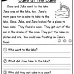 Reading 1 Activity Within Reading Comprehension Year 1 Worksheet