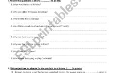 Reading "A Play", Present Perfect Vs Past Simple, Adjectives And for Present Simple And Perfect Reading Comprehension Worksheets