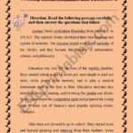 Reading Comprehension Ancient Greek Civilization   Esl Worksheet With Regard To Ancient Greece Reading Comprehension Worksheets