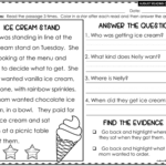 Reading Comprehension Answering Wh Questions {August} 3 Levels With Regard To Reading Comprehension With Wh Questions Worksheets